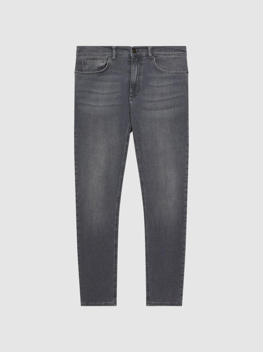 Reiss Jeans | Harry Super Skinny Washed Jeans Washed Grey - Men