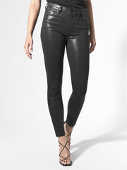 Reiss Jeans | Hoxton Paige High Coated Skinny Jeans Black - Women