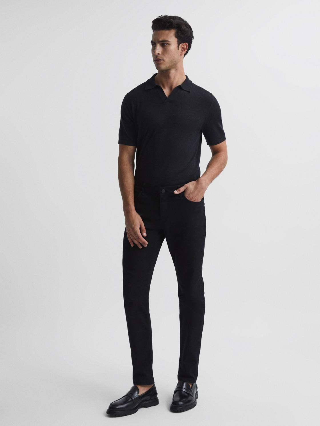 Reiss Jeans | Jet Slim Fit Jeans Black - Men