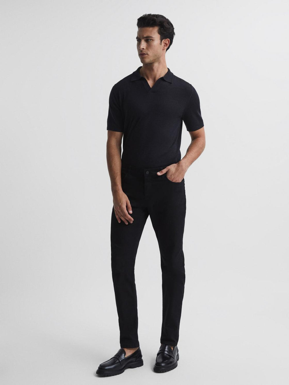Reiss Jeans | Jet Slim Fit Jeans Black - Men