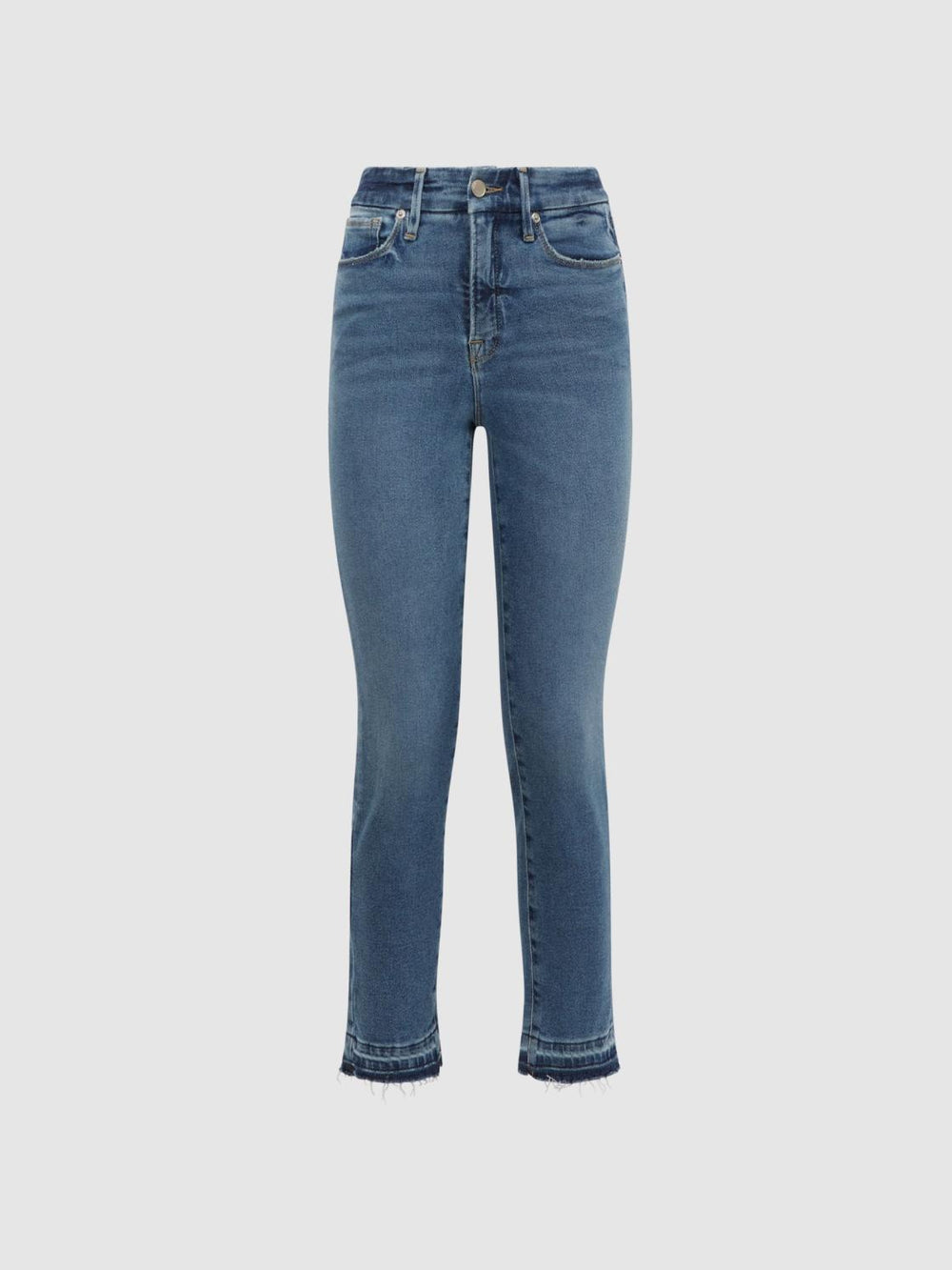 Reiss Jeans | Laurel Paige High Rise Flared Jeans Bellflower Distress - Women