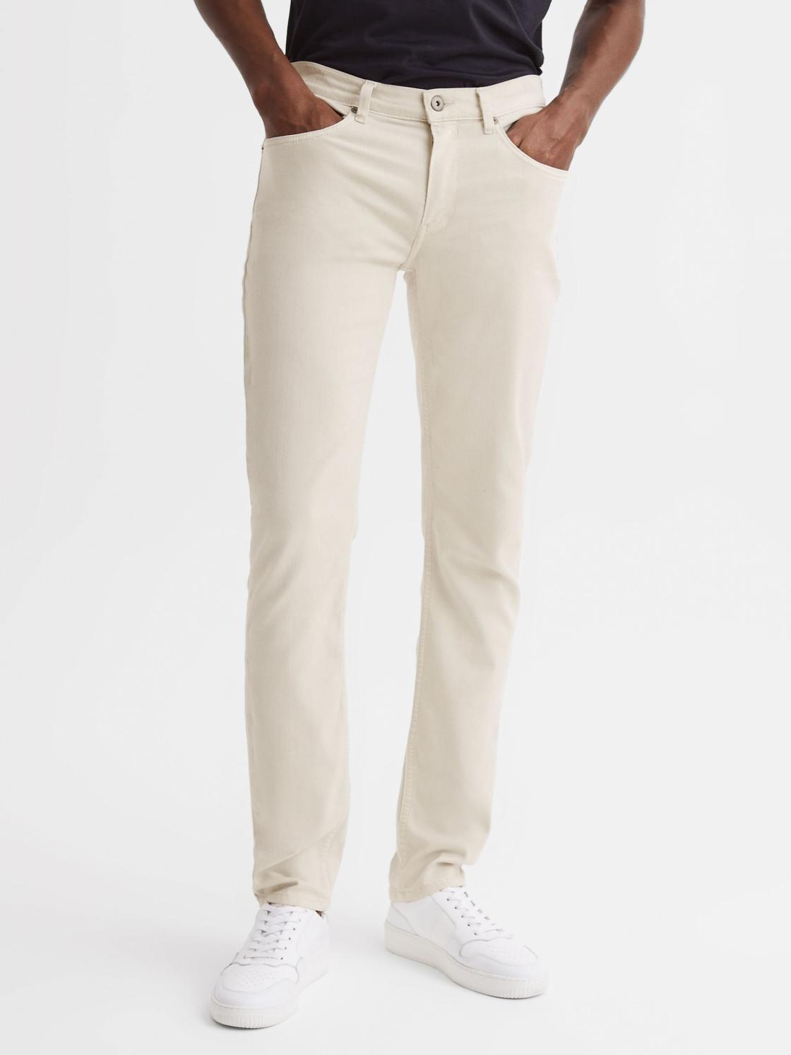 Reiss Jeans | Lennox Paige High Stretch Jeans Vintage Biscotti - Men