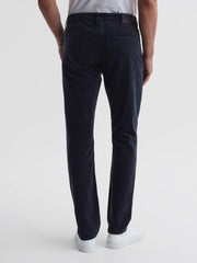 Reiss Jeans | Lennox Paige High Stretch Slim Fit Corduroy Jeans Deep Anchor - Men