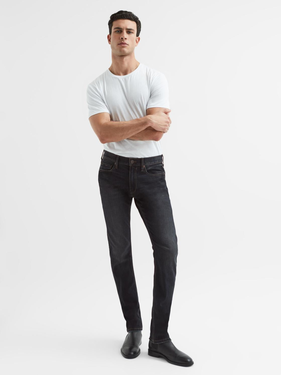 Reiss Jeans | Lennox Paige Slim Fit High Stretch Jeans Thorpe - Men