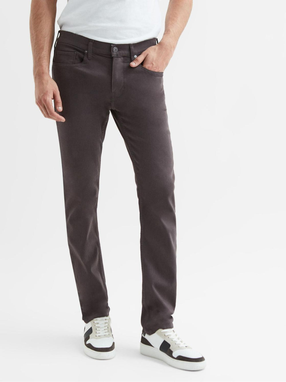 Reiss Jeans | Lennox Paige Slim Fit High Stretch Jeans Twilight Truffle - Men