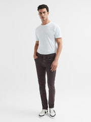 Reiss Jeans | Lennox Paige Slim Fit High Stretch Jeans Twilight Truffle - Men