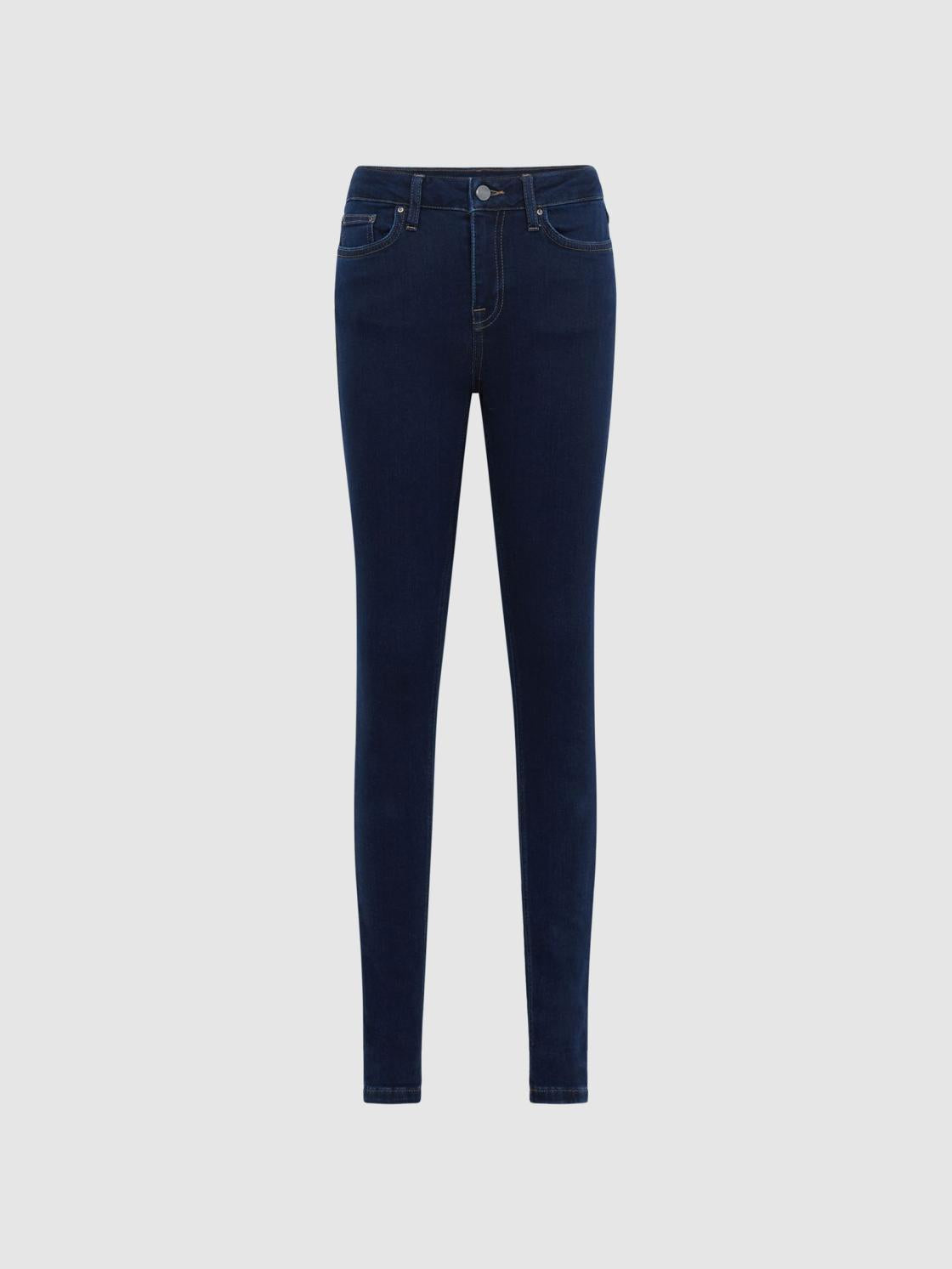 Reiss Jeans | Lux Mid Rise Skinny Jeans Indigo - Women
