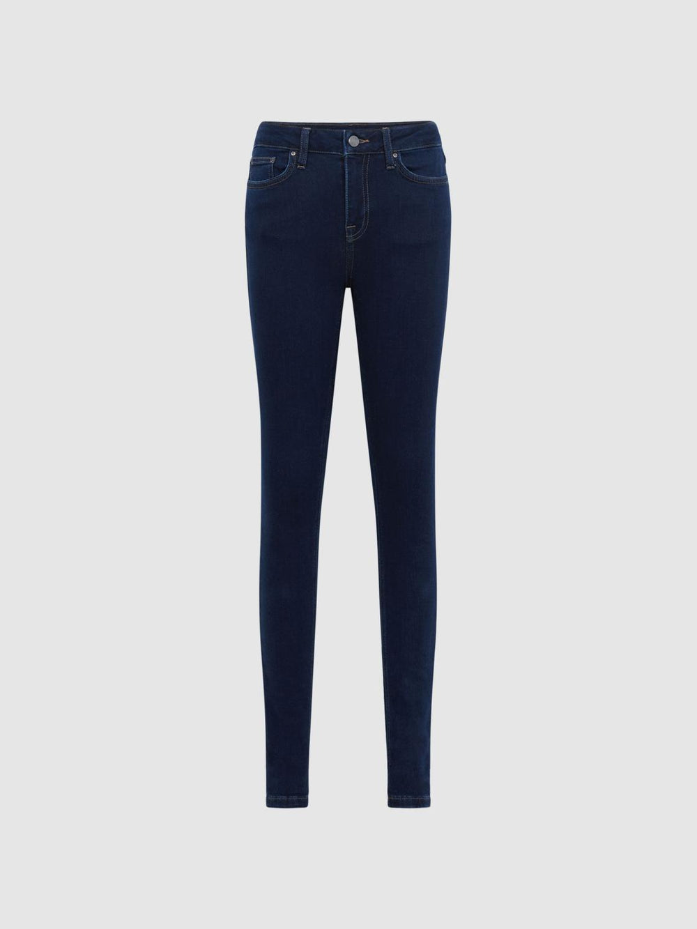 Reiss Jeans | Lux Mid Rise Skinny Jeans Indigo - Women