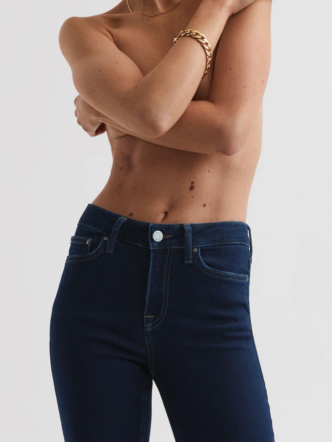 Reiss Jeans | Lux Mid Rise Skinny Jeans Indigo - Women