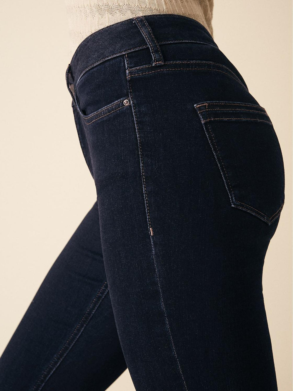 Reiss Jeans | Lux Mid Rise Skinny Jeans Indigo - Women