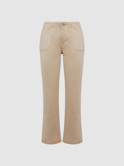 Reiss Jeans | Mayslie Paige High Rise Straight Leg Jeans Vintage Warm Sand - Women