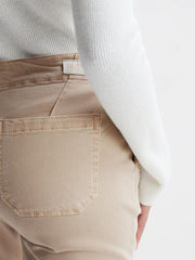 Reiss Jeans | Mayslie Paige High Rise Straight Leg Jeans Vintage Warm Sand - Women