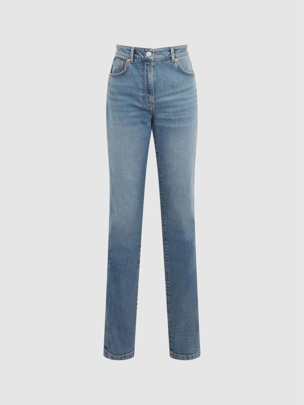 Reiss Jeans | Phillipa Straight Leg Boyfriend Jeans Light Blue - Women