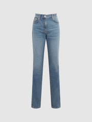 Reiss Jeans | Phillipa Straight Leg Boyfriend Jeans Light Blue - Women