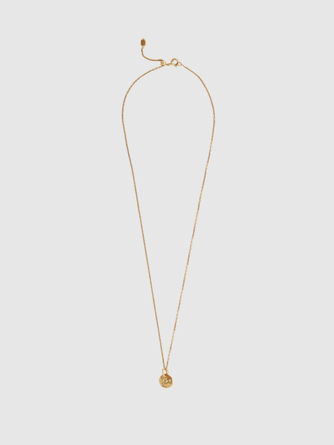 Reiss Jewellery | Aspen Maria Black Necklace Gold - Women