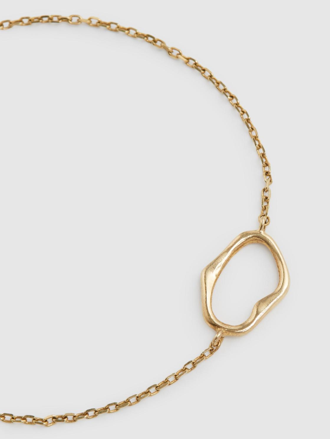 Reiss Jewellery | Midnight Maria Black Bracelet Gold - Women