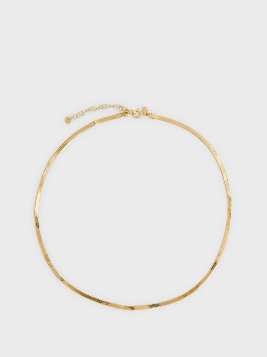 Reiss Jewellery | Mio Maria Black Chain Necklace Gold - Women