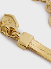 Reiss Jewellery | Mio Maria Black Chain Necklace Gold - Women