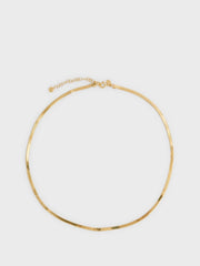 Reiss Jewellery | Mio Maria Black Chain Necklace Gold - Women