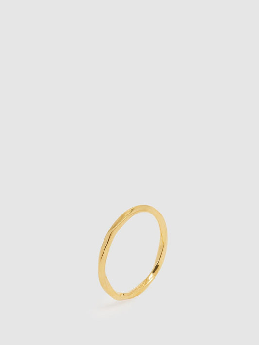 Reiss Jewellery | Sadie Maria Black Ring Gold - Women