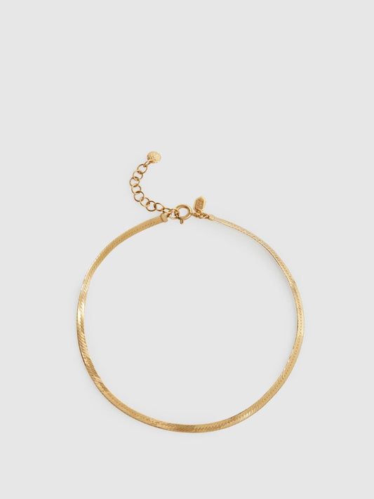 Reiss Jewellery | Sentiero Maria Black Bracelet Gold - Women