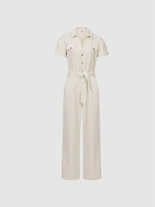 Reiss Jumpsuits | Anessa Paige Anessa Denim Jumpsuit Ecru - Women