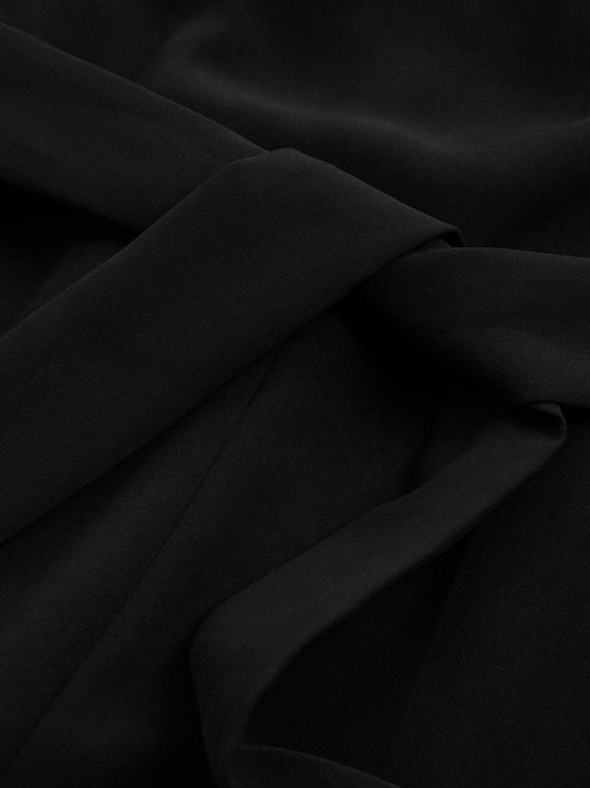 Reiss Jumpsuits | Ema Halston Halter Neck Wide Leg Jumpsuit Black - Women