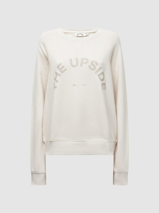 Reiss Knitwear | Baja The Upside Crew Neck Jumper Natural - Women