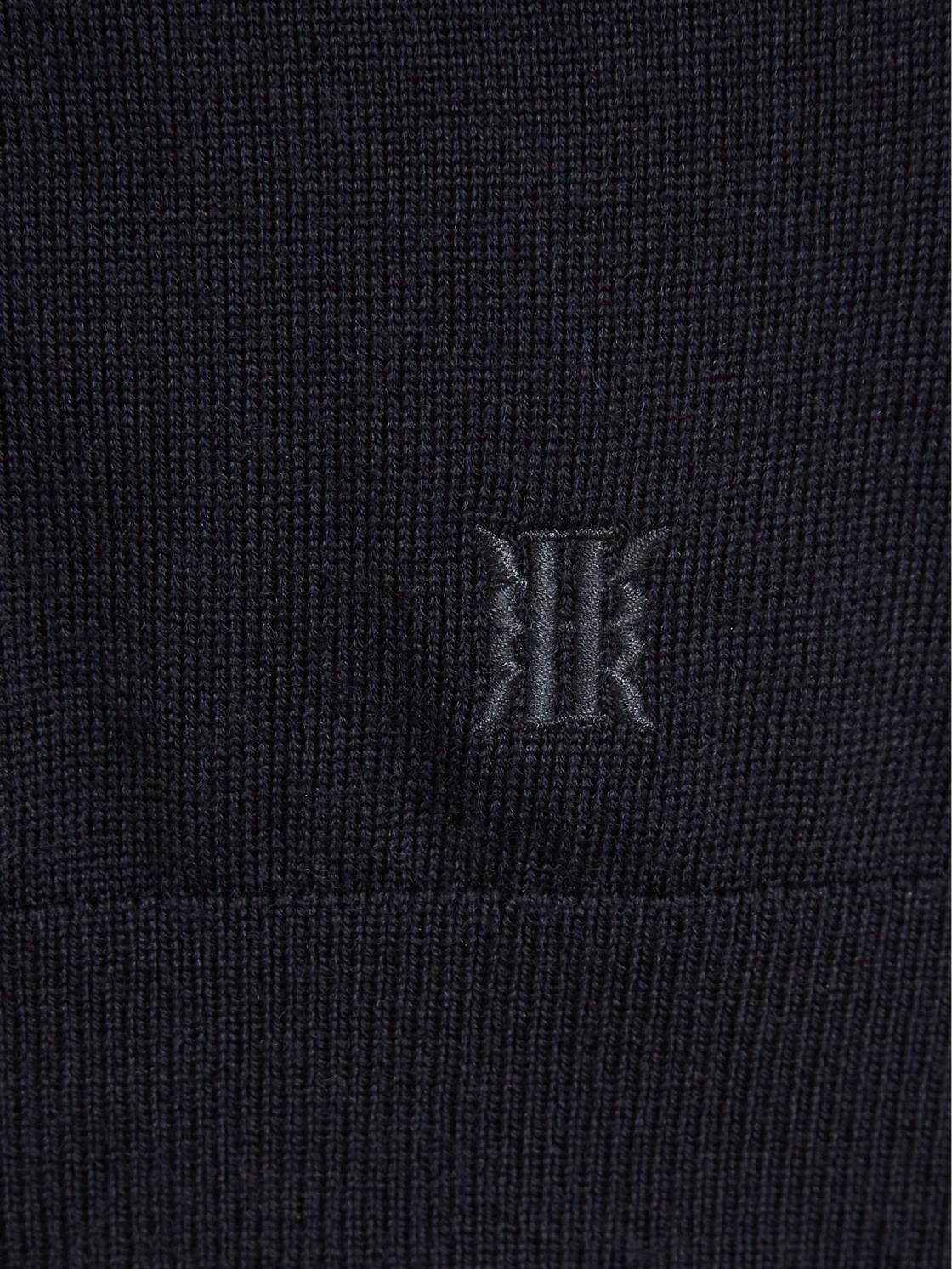 Reiss Knitwear | Blackhall Junior Zip Up Knitted Jumper Navy - Children