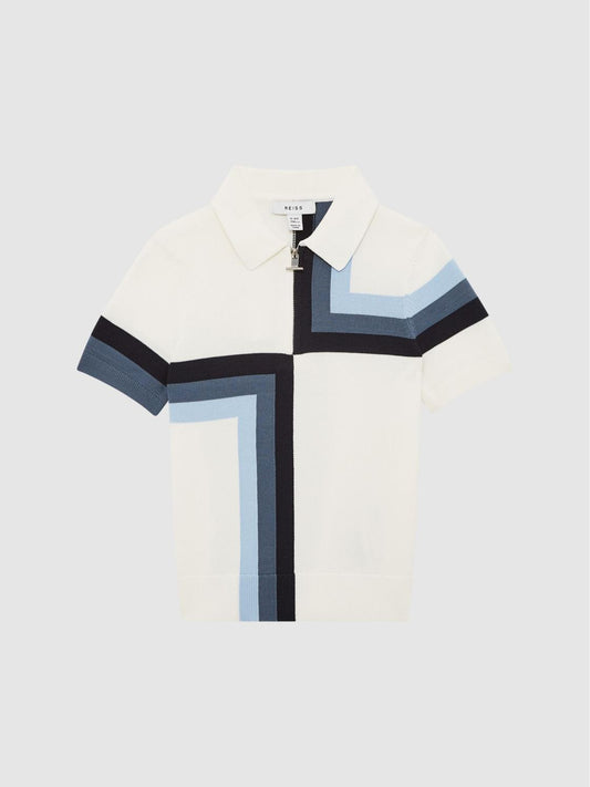 Reiss Knitwear | Chapel Polo Shirt Navy - Children