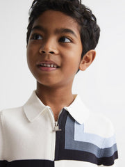 Reiss Knitwear | Chapel Polo Shirt Navy - Children
