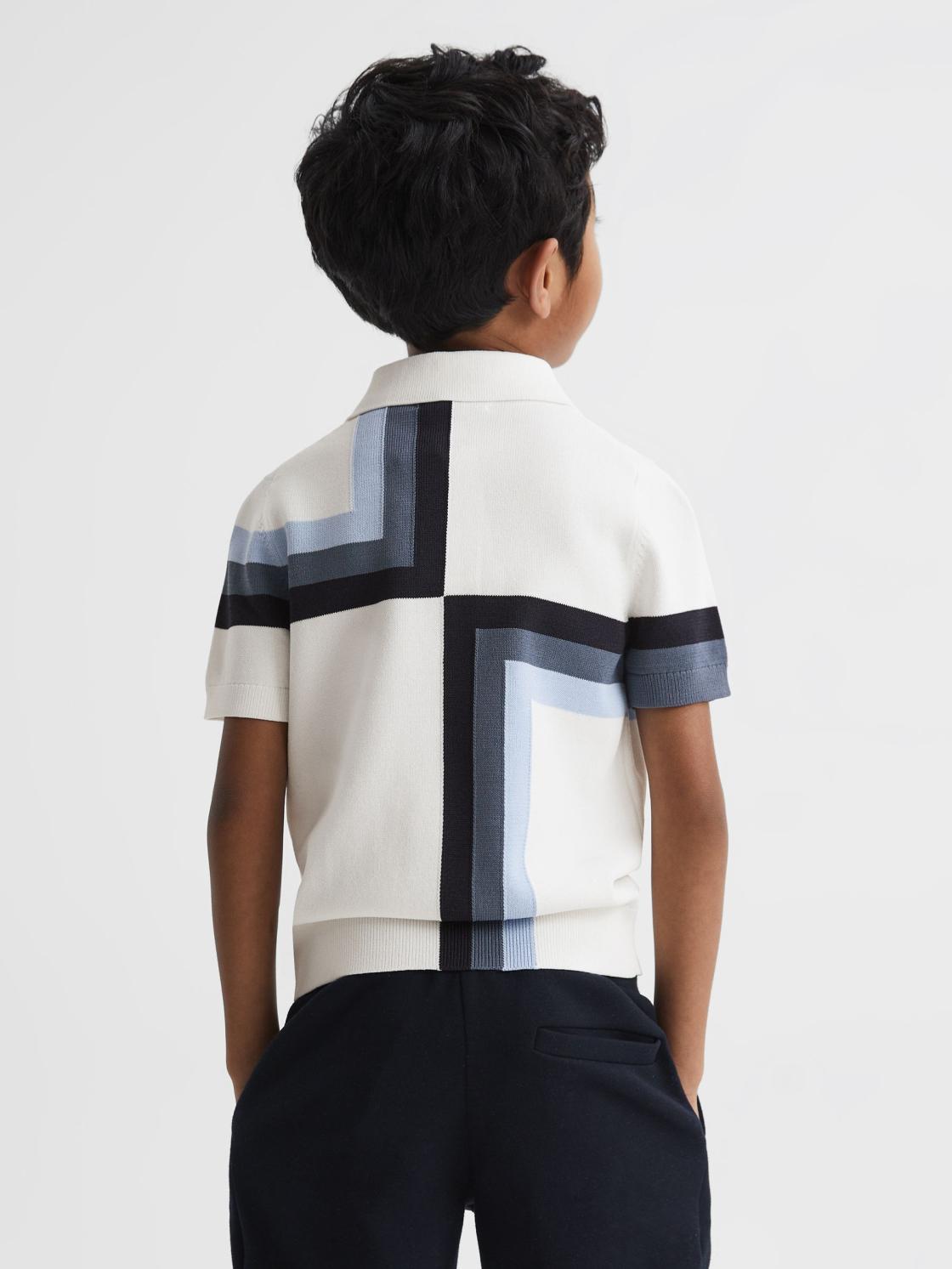 Reiss Knitwear | Chapel Polo Shirt Navy - Children