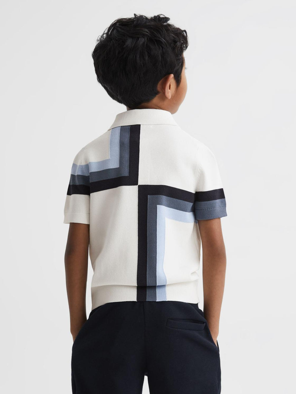 Reiss Knitwear | Chapel Polo Shirt Navy - Children
