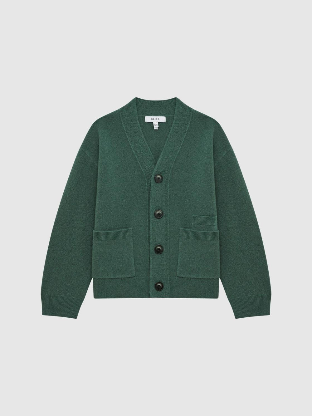 Reiss Knitwear | Chile Wool Blend Cardigan Ecru - Children