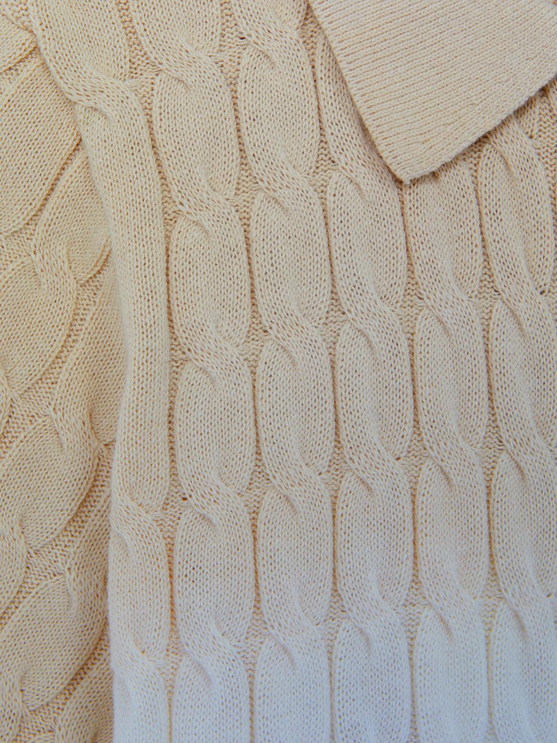 Reiss Knitwear | Micah Polo Shirt Sage - Children