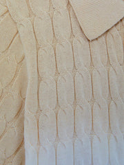 Reiss Knitwear | Micah Polo Shirt Sage - Children