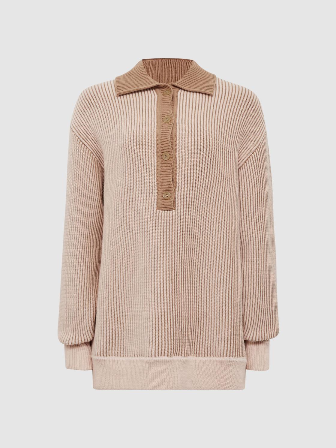 Reiss Knitwear | The Upside The Upside Knitted Sweater Natural - Women