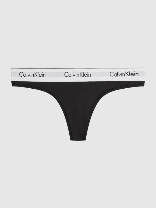 Reiss Lingerie &amp; Nightwear | Calvin Klein Underwear Thong Black - Women
