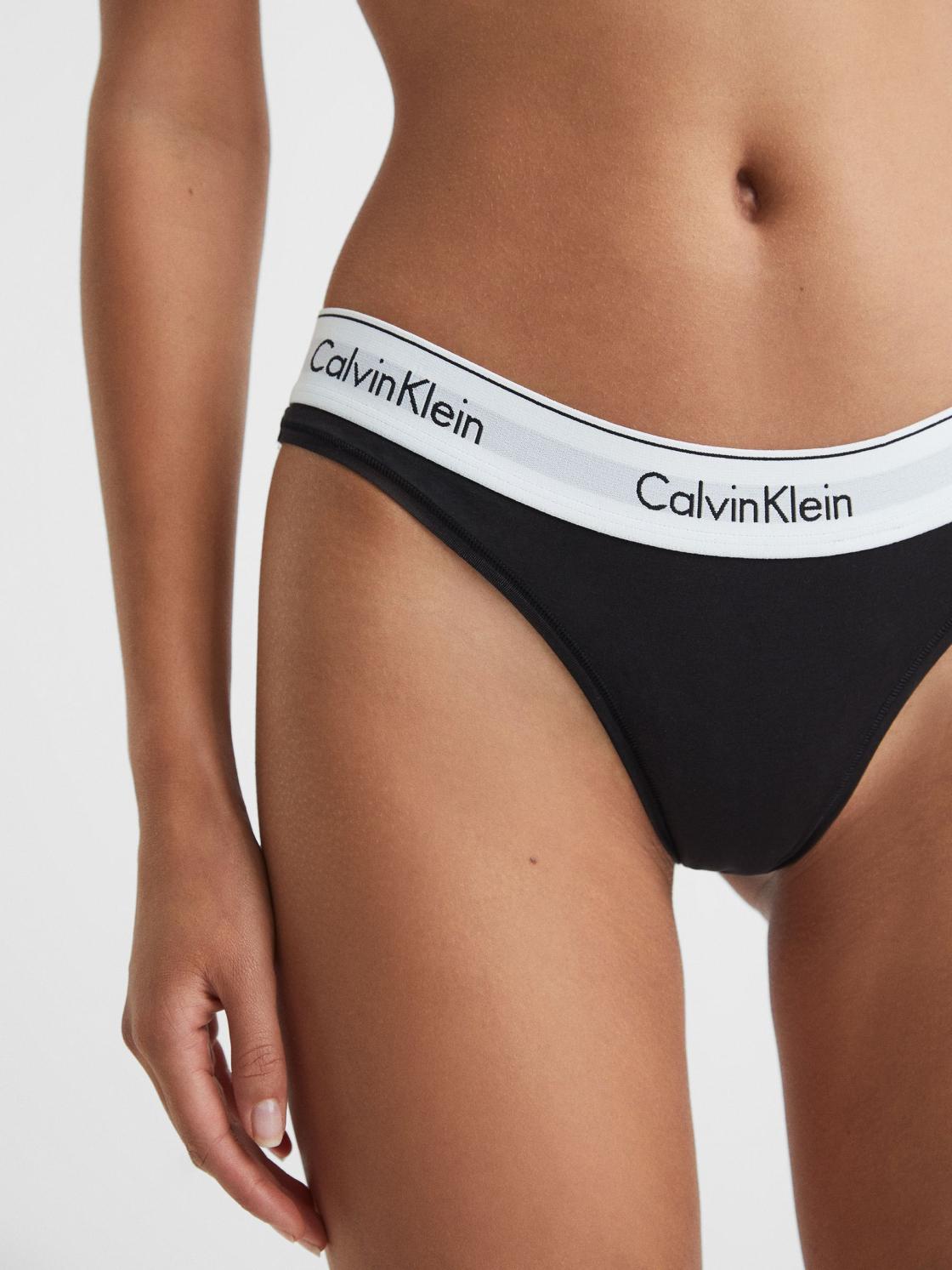 Reiss Lingerie &amp; Nightwear | Calvin Klein Underwear Thong Black - Women