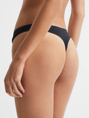 Reiss Lingerie &amp; Nightwear | Calvin Klein Underwear Thong Black - Women