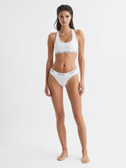 Reiss Lingerie &amp; Nightwear | Calvin Klein Underwear Thong White - Women