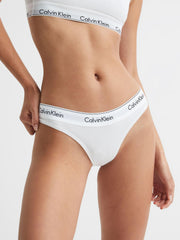 Reiss Lingerie &amp; Nightwear | Calvin Klein Underwear Thong White - Women