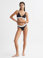 Reiss Lingerie &amp; Nightwear | Calvin Klein Underwear Triangle Bra Black - Women
