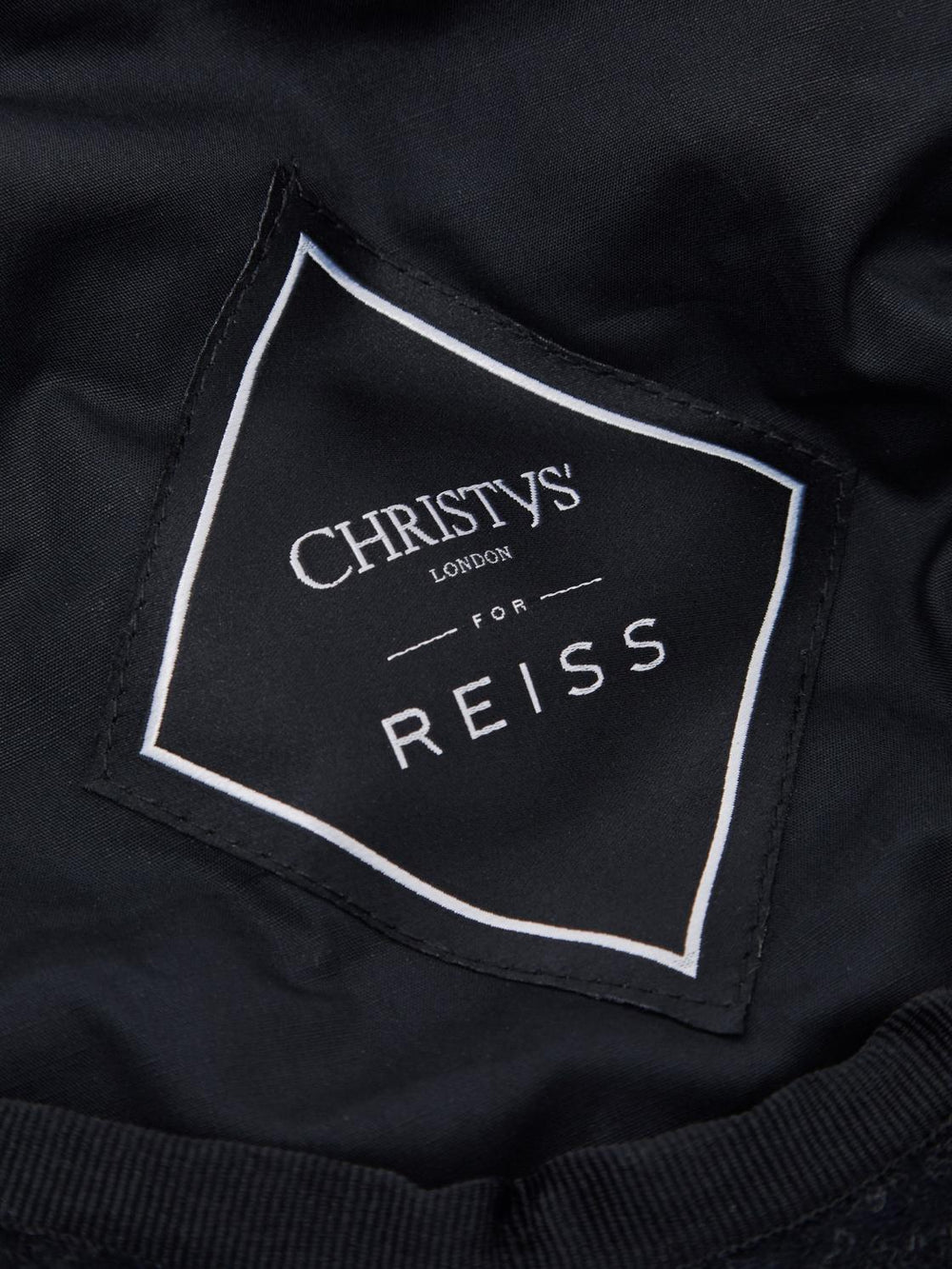 Reiss Scarves, Hats &amp; Gloves | Arbor Wool Baker Boy Cap Brown - Men