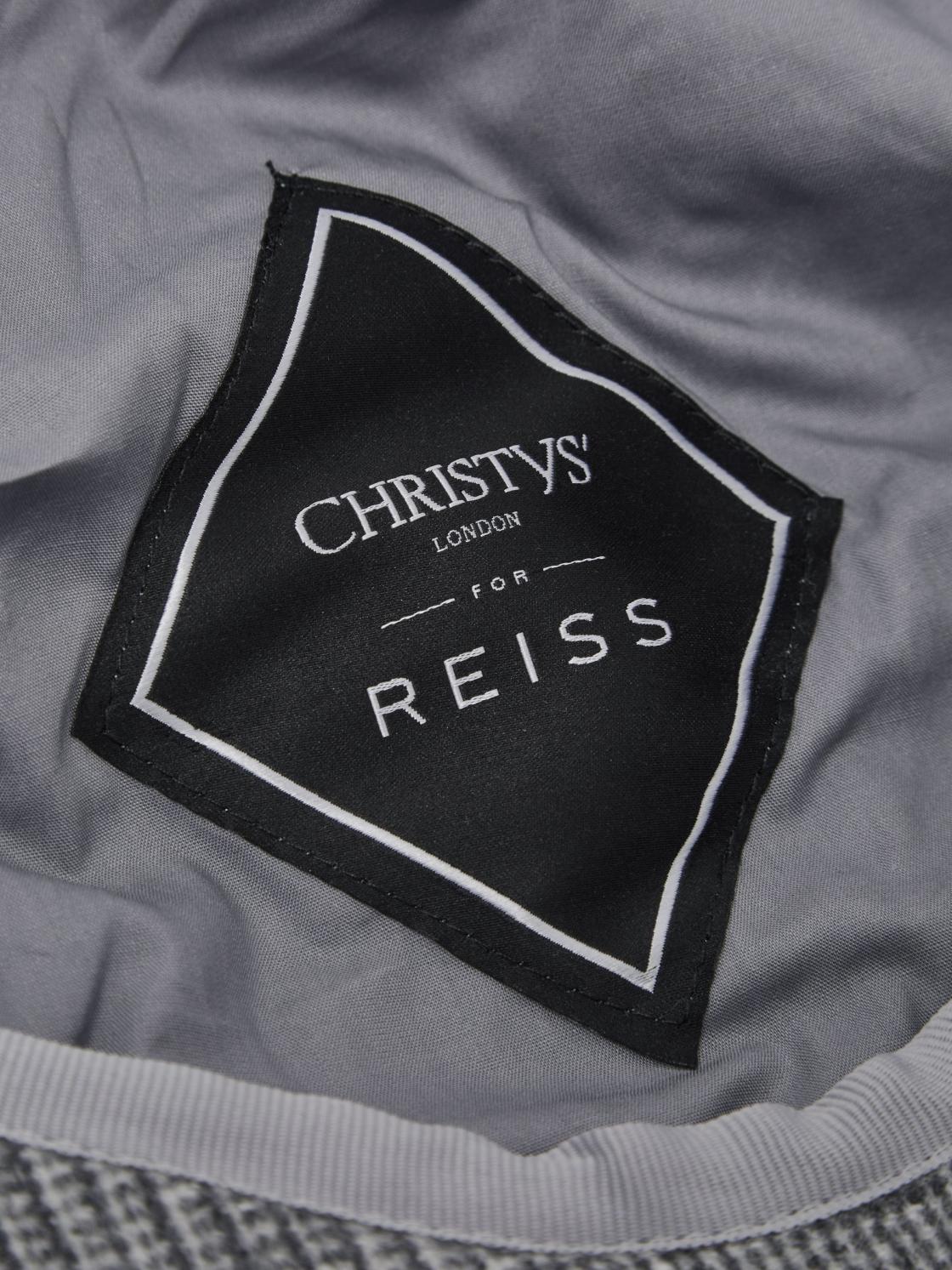 Reiss Scarves, Hats &amp; Gloves | Arbor Wool Baker Boy Cap Brown - Men