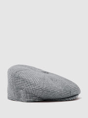 Reiss Scarves, Hats &amp; Gloves | Arbor Wool Baker Boy Cap Brown - Men