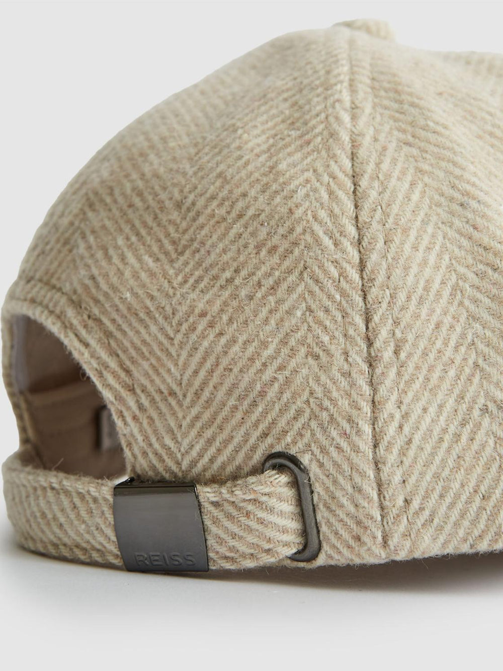 Reiss Scarves, Hats &amp; Gloves | Ashby Wool Blend Baseball Cap Oatmeal - Men