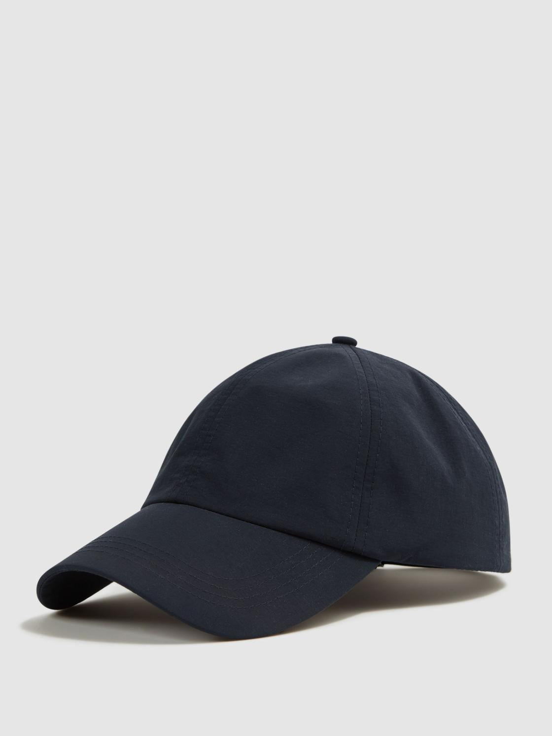 Reiss Scarves, Hats &amp; Gloves | Fento Ripstop Baseball Cap Khaki - Men