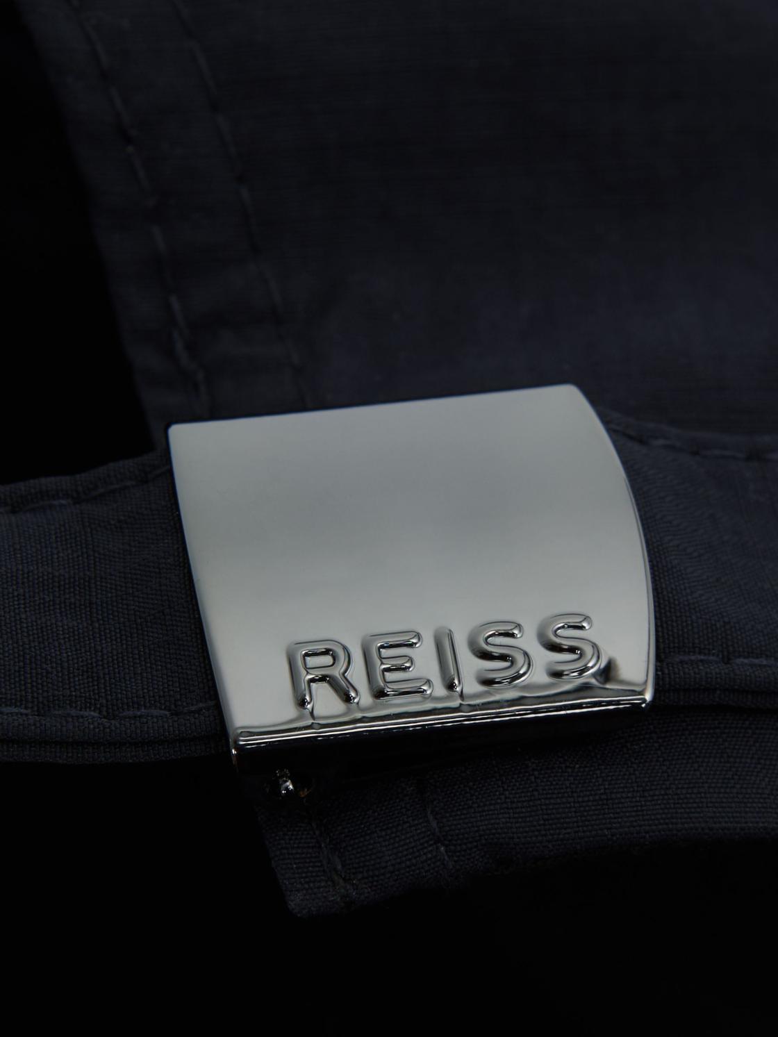 Reiss Scarves, Hats &amp; Gloves | Fento Ripstop Baseball Cap Khaki - Men