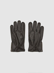 Reiss Scarves, Hats &amp; Gloves | Iowa Leather Gloves Black - Men